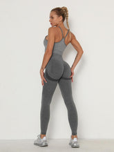 Load image into Gallery viewer, Women's Sets Skinny Tracksuit Breathable Bra Long Sleeve Top Seamless Outfits High Waist Push Up Leggings Gym Clothes Sport Suit