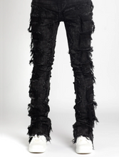 Load image into Gallery viewer, IRON GREY STACKED DENIM

