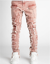 Load image into Gallery viewer, ROSE VINTAGE STACKED DENIM
